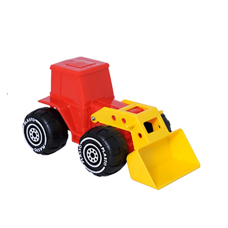Sandkassebiler - Traktor m/frontlaster