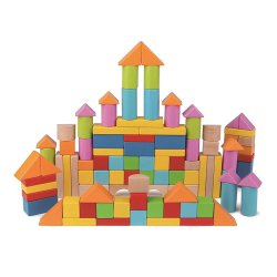 Fargerike klosser - 101 stk.