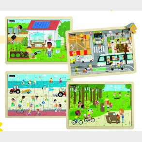  Puslespill - Milj�vennlig